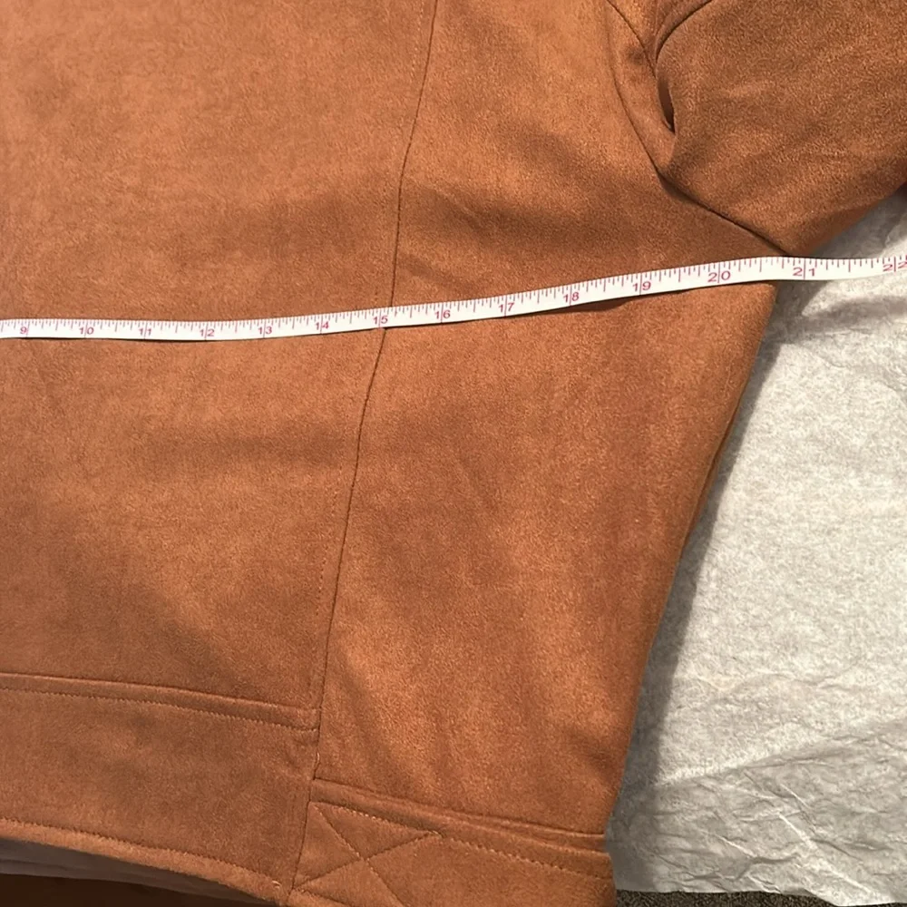 Ellison L Faux Suede Jacket - Picture 11 of 15